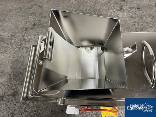 Kramer #KB7020, Tablet Deduster Conveyors, LOT of 2, adjustable incline & speed, 35mm tablets, 2014 - Image 7