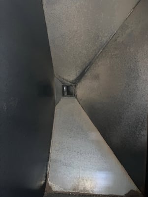 Storage Silos, 207 cu.ft., 2 compartments each, top fill, A36 Carbon Steel, 2018 (3 available) - Image 8