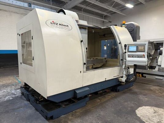 Litz #Hi-Tech-CV-1600, CNC vertical machining center, Fanuc 18iMB, 62.9" X, 35.4" Y, 31.5" Z, 10000 RPM, 30 - Image 3