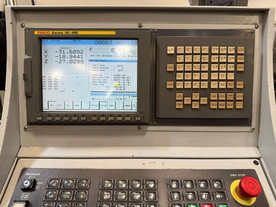Litz #Hi-Tech-CV-1600, CNC vertical machining center, Fanuc 18iMB, 62.9" X, 35.4" Y, 31.5" Z, 10000 RPM, 30 - Image 6