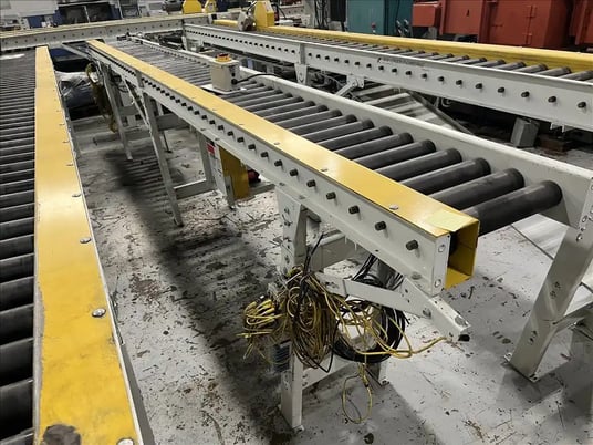 15" wide x 20' long, new london London Engineering #670-15-20, motorized roller conveyor, new, 2021 - Image 1
