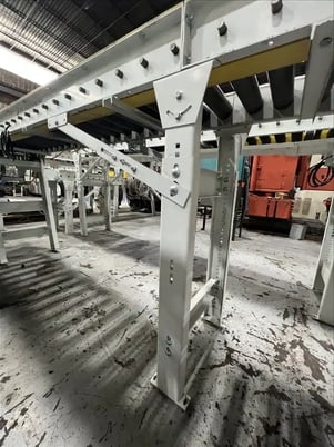 15" wide x 20' long, new london London Engineering #670-15-20, motorized roller conveyor, new, 2021 - Image 4