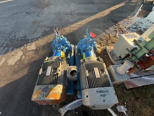 Goulds, Goulds steel centrifugal pump, 75 HP, John Crane mechanical seal - Image 3