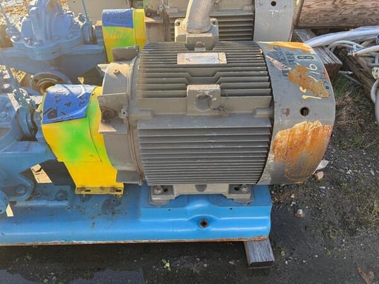 Goulds, Goulds steel centrifugal pump, 75 HP, John Crane mechanical seal - Image 5