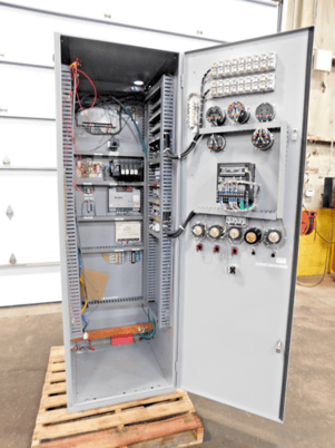 General Electric, load management & sharing generator control cabinet - Image 2