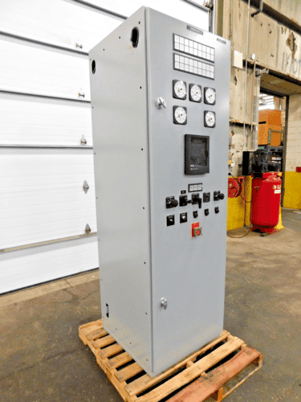General Electric, load management & sharing generator control cabinet - Image 3