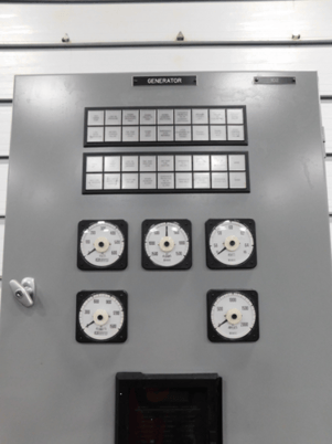 General Electric, load management & sharing generator control cabinet - Image 7