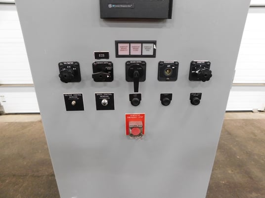 General Electric, load management & sharing generator control cabinet - Image 9