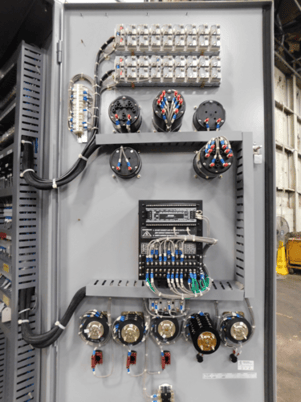 General Electric, load management & sharing generator control cabinet - Image 10