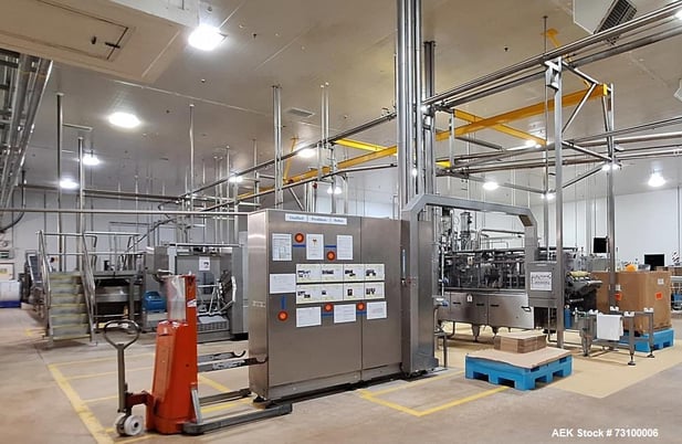 Hassia #THL-30/27, Horiz Rollstock Thermoformer Line, Bedo Case Packer, Metal Detector, 3 phase, CE Certified - Image 3