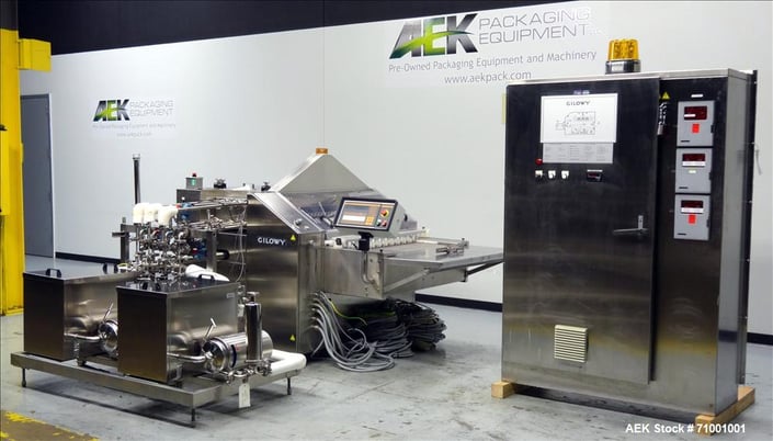 Gilowy (Optima) #17-020, High-Speed Vial Washer, 300 vials/min, 2-50ml, change parts, 4 zones, Lauer PCS - Image 2