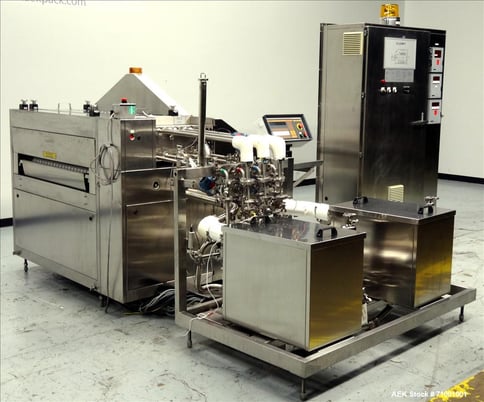 Gilowy (Optima) #17-020, High-Speed Vial Washer, 300 vials/min, 2-50ml, change parts, 4 zones, Lauer PCS - Image 4
