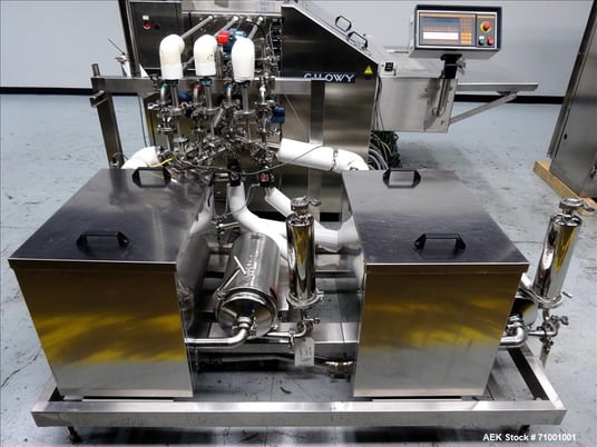 Gilowy (Optima) #17-020, High-Speed Vial Washer, 300 vials/min, 2-50ml, change parts, 4 zones, Lauer PCS - Image 5
