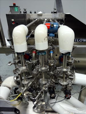 Gilowy (Optima) #17-020, High-Speed Vial Washer, 300 vials/min, 2-50ml, change parts, 4 zones, Lauer PCS - Image 6