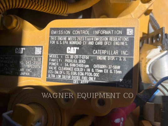 Cat 246D3, Skid Steer Loader, 653 hours, S/N: T9Z00782, 2023 - Image 8