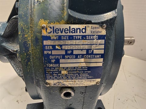 Cleveland #2KL6-0-4B-BC1-0-1N-0, speed variator - Image 2