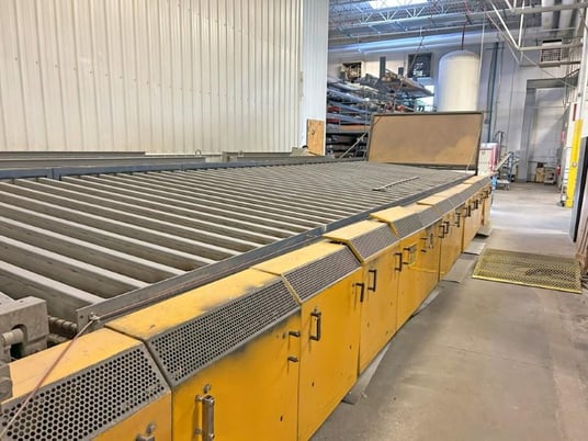 Tamglass Glaston #BHF-2448-PT32-TLP-DR-RB3-HS10, double bay flat tempering furnace, 2007 - Image 5