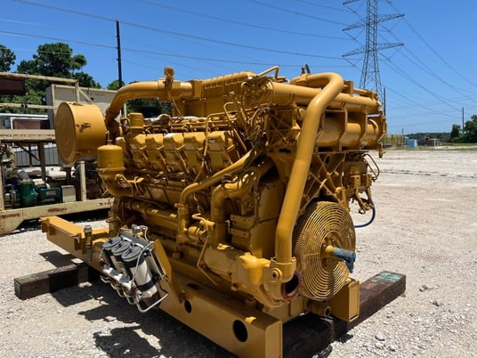 1476 HP Caterpillar #3512C Engine, LLA Prefix, 1200RPM Generator Drive, Tier 2, 19085 hours, 2006 - Image 3