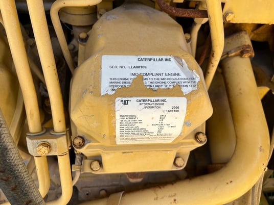 1101 KW Caterpillar #3512C, LLA Serial Prefix, Kato 6P6-3150, Rebuildable Core, Tier 2, 2006 - Image 7