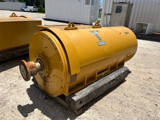 1204 KW, 1200 RPM, Kato 6P6-3150, 600 Volts, 2-Bearing, Reconditioned - Image 1