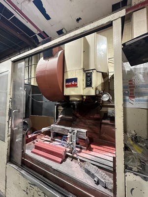 Okuma-Howa #Millac-4VA, CNC vertical machining center, 3-Axis, Fanuc 11M, 6000 RPM, 24 automatic tool changer - Image 4