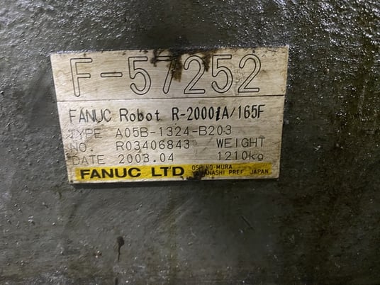 Fanuc, R-2000iA/165F, robot with R-J3iB controls, as-is - Image 6