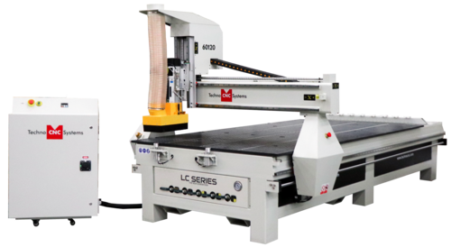 Techno New Generation LC-Series #60120, CNC Router, 60" X, 120" Y, 14-1/4" Z, 6k-24k RPM, 10 HP, 12" gantry - Image 1