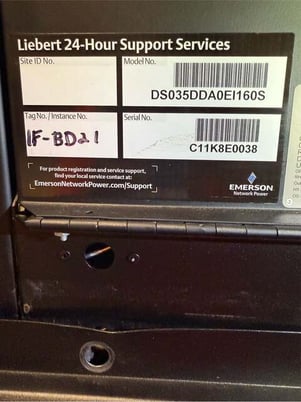 12 Ton Liebert, DS035D, CRAC, 460 Volts, R407C, 2011 - Image 4