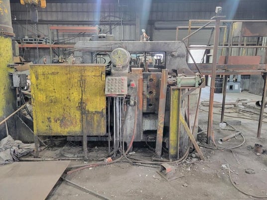 5" National, double toggle upsetter machine, 20" stroke, 33 SPM, 7" grip opening, 10" hold, 1980 - Image 2