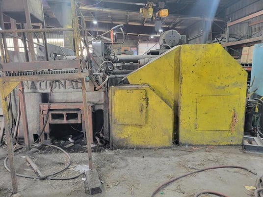 5" National, double toggle upsetter machine, 20" stroke, 33 SPM, 7" grip opening, 10" hold, 1980 - Image 8