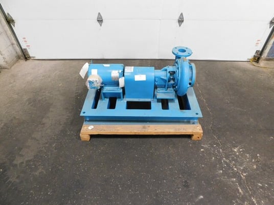 120 GPM @ 18' TDH, Paco #11-30955-633N11-1563EE, centrifugal pump with 2 HP pump, 4" x 3", new - Image 2