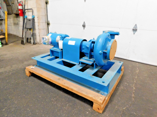 120 GPM @ 18' TDH, Paco #11-30955-633N11-1563EE, centrifugal pump with 2 HP pump, 4" x 3", new - Image 4