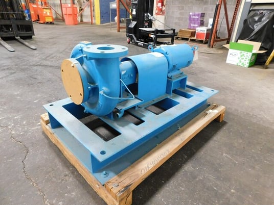 120 GPM @ 18' TDH, Paco #11-30955-633N11-1563EE, centrifugal pump with 2 HP pump, 4" x 3", new - Image 6
