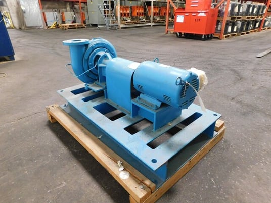 120 GPM @ 18' TDH, Paco #11-30955-633N11-1563EE, centrifugal pump with 2 HP pump, 4" x 3", new - Image 7