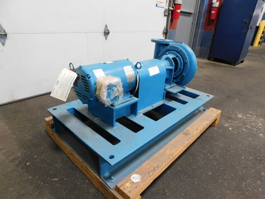 120 GPM @ 18' TDH, Paco #11-30955-633N11-1563EE, centrifugal pump with 2 HP pump, 4" x 3", new - Image 9