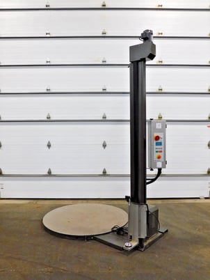 GLH #PP981PF, stretch wrapping machine with ramp, 59" dia., 110 V., 1 phase - Image 2
