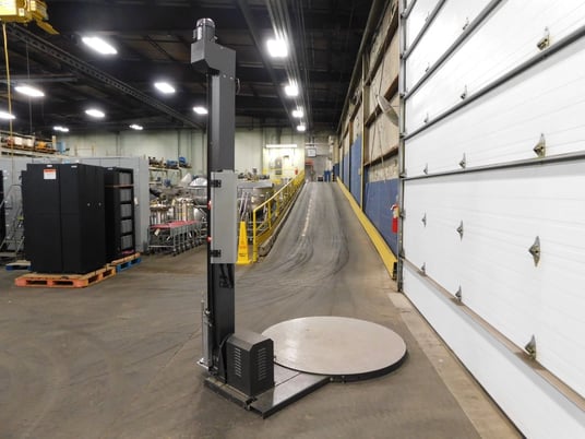 GLH #PP981PF, stretch wrapping machine with ramp, 59" dia., 110 V., 1 phase - Image 5