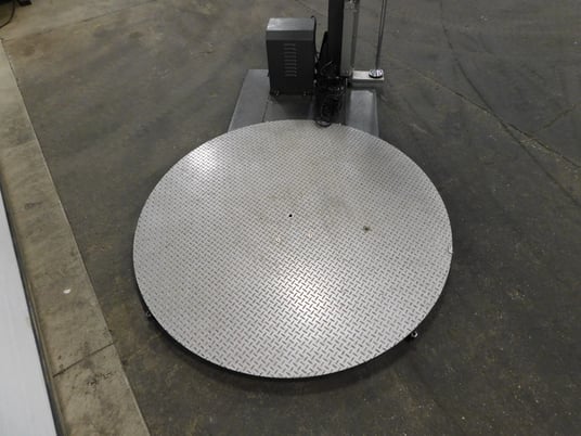GLH #PP981PF, stretch wrapping machine with ramp, 59" dia., 110 V., 1 phase - Image 7