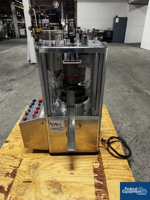 5 Ton, Riva #Piccola, Rotary Tablet Press, 10 Station, 16mm fill, single layer, 19 mm diameter, 60,000 TPH, B - Image 3