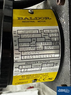 5 Ton, Riva #Piccola, Rotary Tablet Press, 10 Station, 16mm fill, single layer, 19 mm diameter, 60,000 TPH, B - Image 8