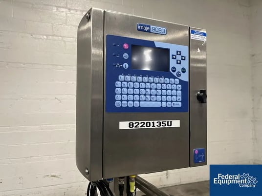 Imaje #9020, Inkjet Printer, 115 V., print head, Control, on stand, 2008 - Image 6