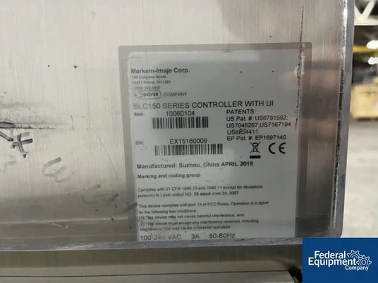 Markem #SmartLase-C150, Laser Coder - Image 2