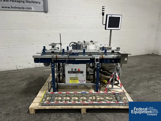 MAC #C4467-Rework-LF0518, Label Printer System, Domino coder, Optel inspection system - Image 3