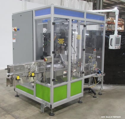 PDC #R250-TS-AS, Shrink Sleeve Labeler, 250 CPM, 1.5-7" diameter x 2.64-10" height - Image 3