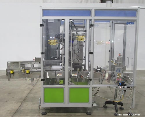 PDC #R250-TS-AS, Shrink Sleeve Labeler, 250 CPM, 1.5-7" diameter x 2.64-10" height - Image 6