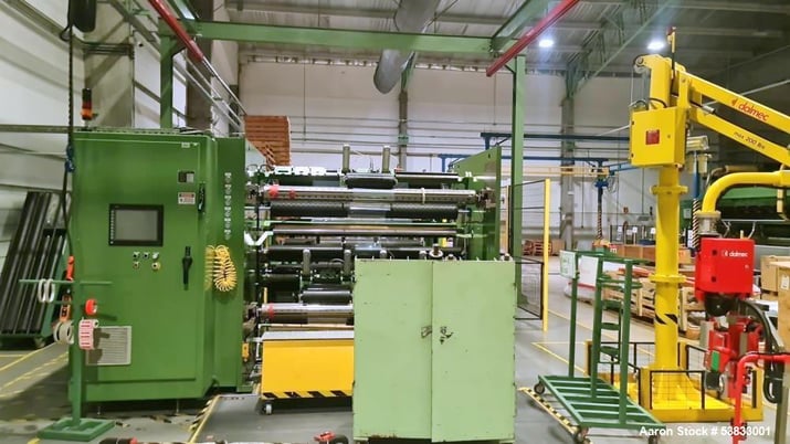 Parkinson #845, Duplex Slitter/Rewind, 40" wind diameter, 72" shafts, 3.94-63" slit width ranges, 48" unwind - Image 2
