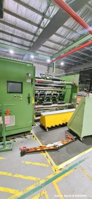Parkinson #845, Duplex Slitter/Rewind, 40" wind diameter, 72" shafts, 3.94-63" slit width ranges, 48" unwind - Image 3