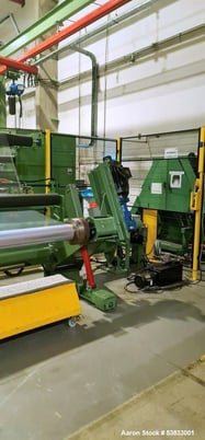 Parkinson #845, Duplex Slitter/Rewind, 40" wind diameter, 72" shafts, 3.94-63" slit width ranges, 48" unwind - Image 5
