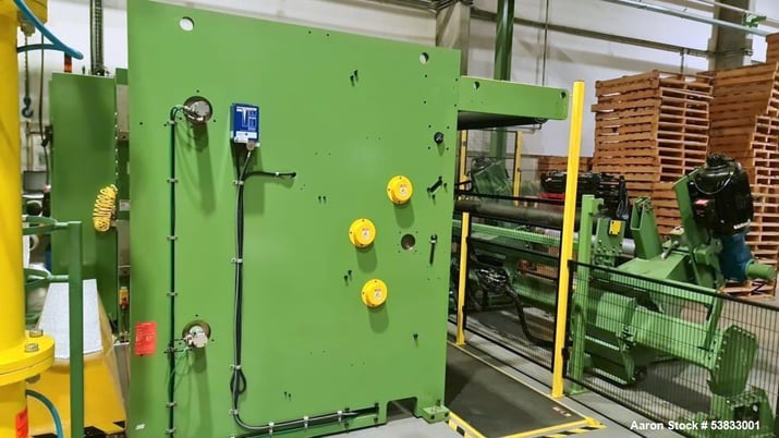 Parkinson #845, Duplex Slitter/Rewind, 40" wind diameter, 72" shafts, 3.94-63" slit width ranges, 48" unwind - Image 8