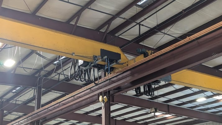 5/5 Ton, Harrington, 60' Span, 23' lift, radio w/ backup pendant, 2010 [#2606] - Image 5